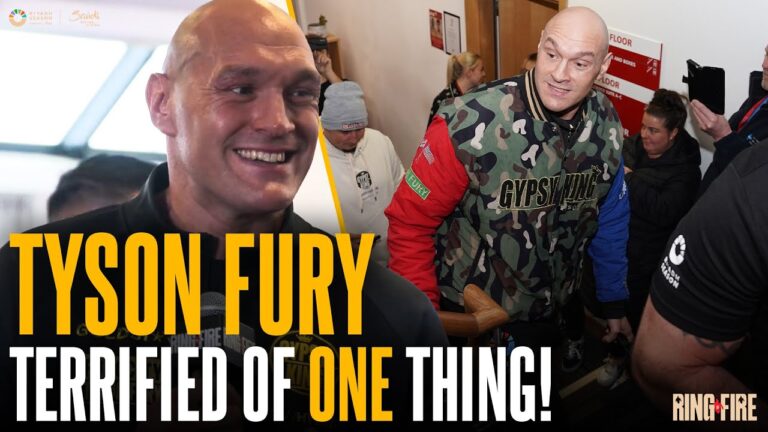 Tyson Fury admits he is TERRIFIED of ONE thing ahead of Usyk as he mocks AJ & names next 10 fights🍿