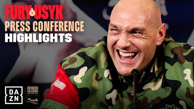 All Set For An Undisputed Showdown | Tyson Fury Press Conference Highlights