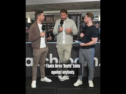“I Want Jaron Ennis To Fight Terence Crawford!” – Eddie Hearn