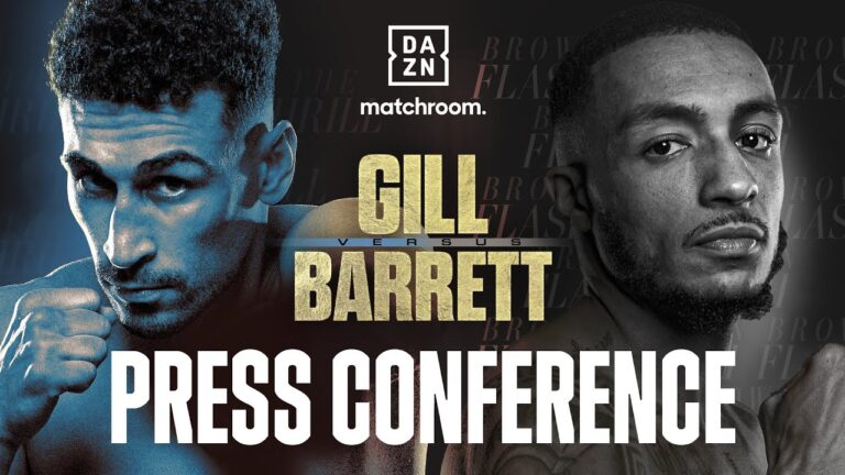 🔴 JORDAN GILL VS. ZELFA BARRETT PRESS CONFERENCE LIVESTREAM