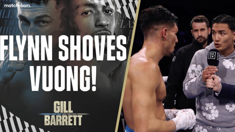 Jordan Flynn & Cameron Vuong Clash In The Ring Ahead Of Proposed Fight