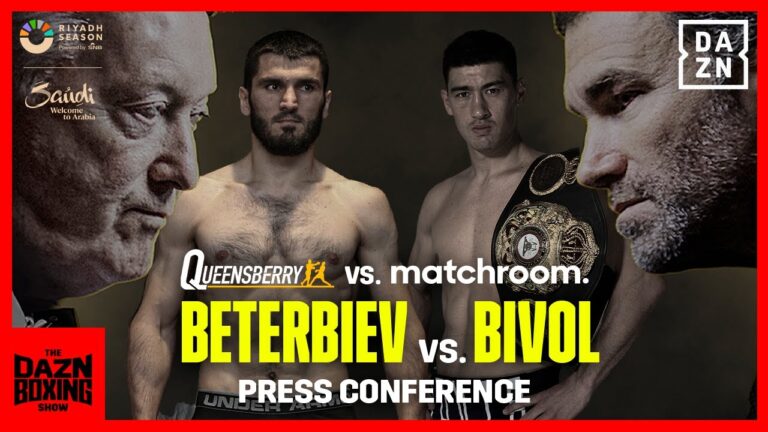 MATCHROOM VS. QUEENSBERRY 5 V 5 & ARTUR BETERBIEV VS. DMITRY BIVOL LAUNCH PRESS CONFERENCE