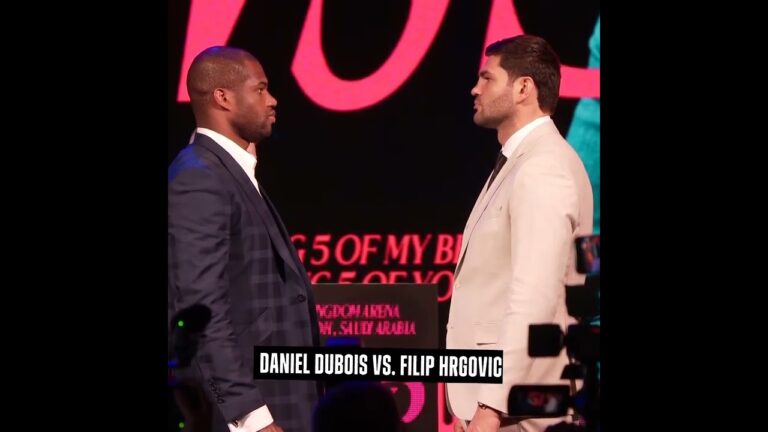 5 Vs 5 Face Off: Daniel Dubois Vs Filip Hrgovic