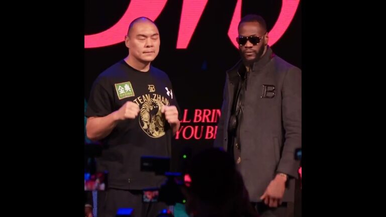 5 Vs 5 Face Off: Zhilei Zhang Vs Deontay Wilder