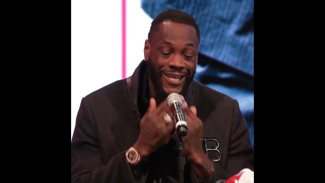 Deontay Wilder Unveiled As Team Matchroom In 5 Vs 5