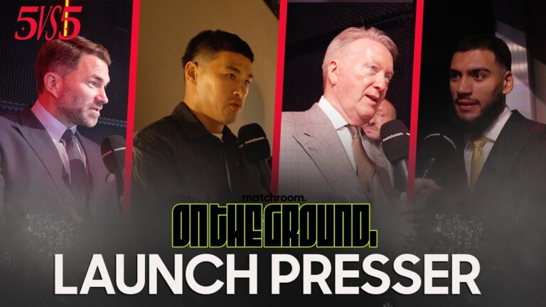 On The Ground: Beterbiev Vs Bivol & 5 vs 5 Press Conference