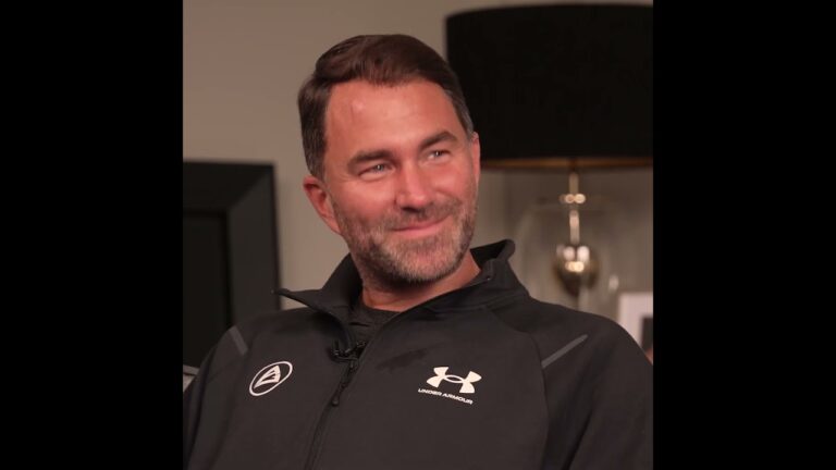 What Does Eddie Hearn Rate Himself? 🤔 #shorts