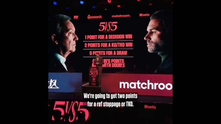 📜 5 Vs 5 Scoring System Explained (Queensberry Vs Matchroom)