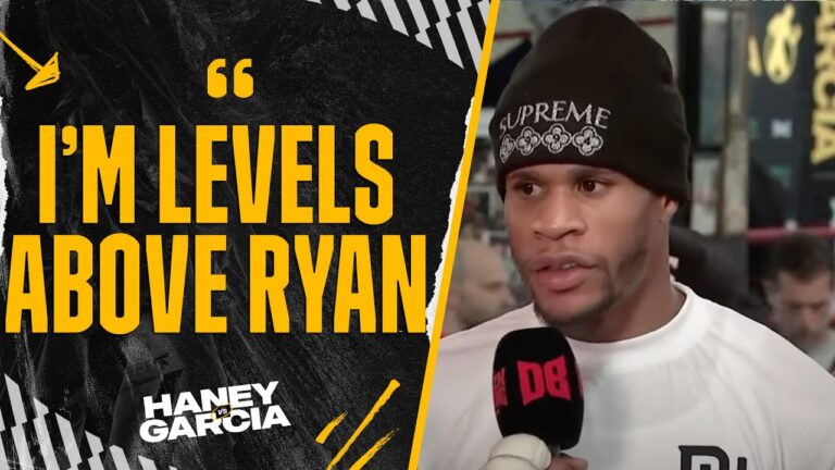 “Ryan Garcia Looks BIG, But I Think He Makes Weight!” – Devin Haney