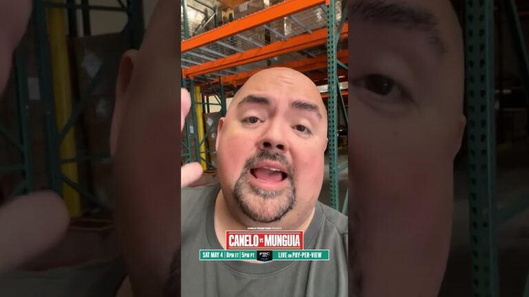 Gabriel “Fluffy” Iglesias has a question for fight fans ahead of #CaneloMunguia on May 4