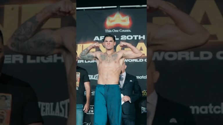 Final Face Off 👁️👁️ Devin Haney Vs Ryan Garcia