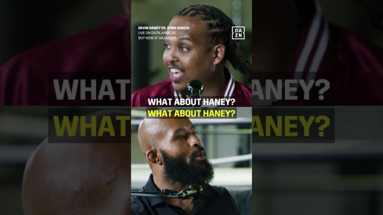 What ranking would you give both Ryan Garcia and Devin Haney? 🤔