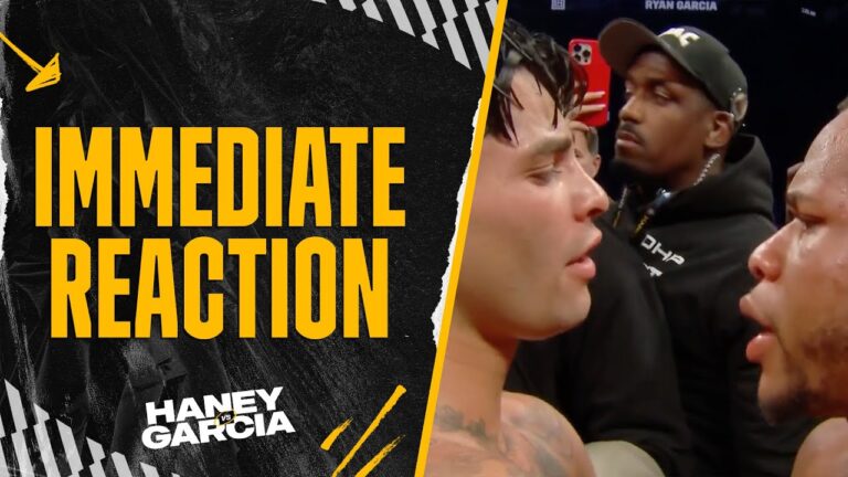 “Let's Run It Back!” Ryan Garcia & Devin Haney Talk After Epic Fight