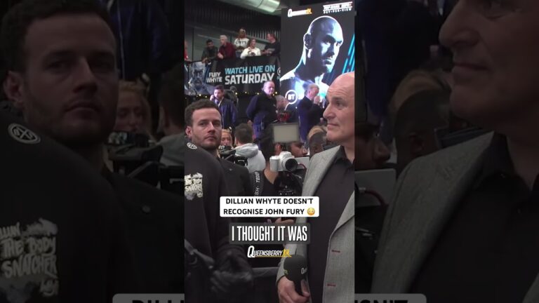 One of the most comical weigh-in moments 😅