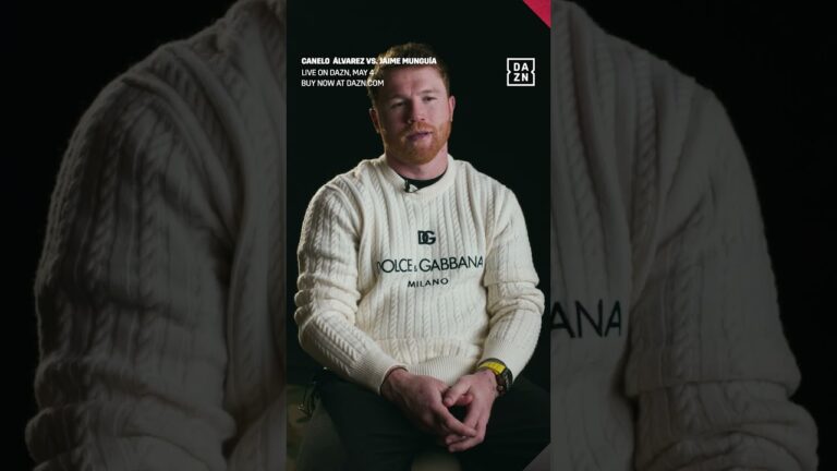 🔥 Canelo shares his favorite boxer 🙌