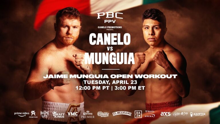 Jaime Munguia Open Workout