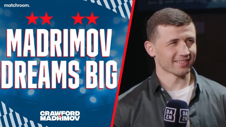 “Crawford Is My Favourite Boxer!” – Israil Madrimov Talks Aug 3 Fight