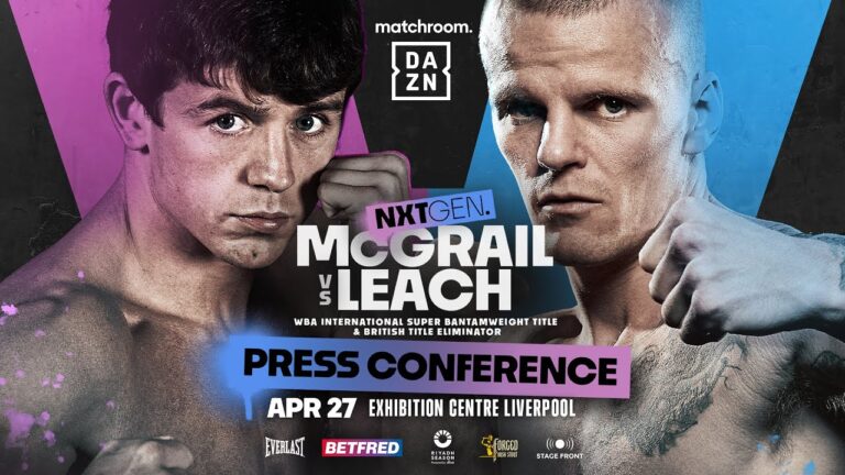 Peter McGrail Vs Marc Leach Plus Undercard Press Conference