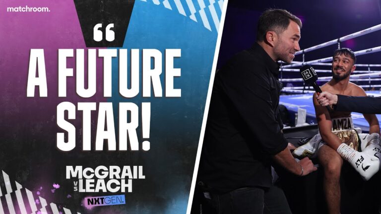 Hamza Uddin, Eddie Hearn & Sam Jones React To Monster KO On Debut