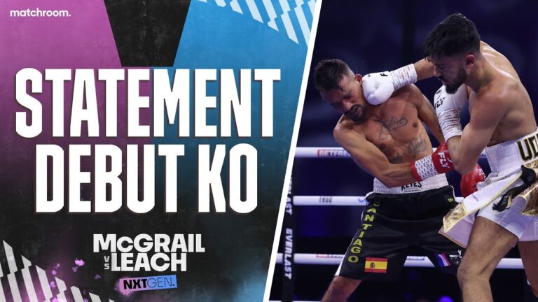 Hamza Uddin Vs Santiago San Eusebio: Full Fight (McGrail Vs Leach)