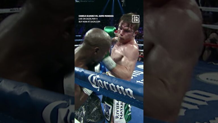 Canelo's brutal right hand #shorts