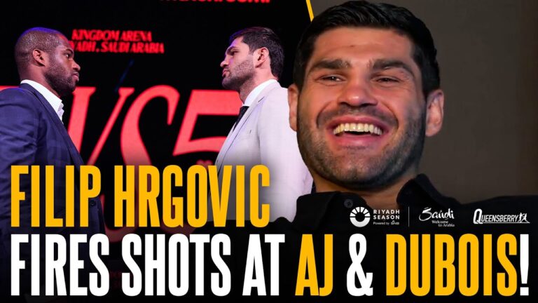 “I'll SMASH Anthony Joshua in the UK after duck Daniel Dubois!” Filip Hrgovic RIPS into heavyweights