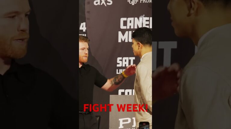 FIGHT WEEK IS HERE!! 🇲🇽🇲🇽 #canelomunguia