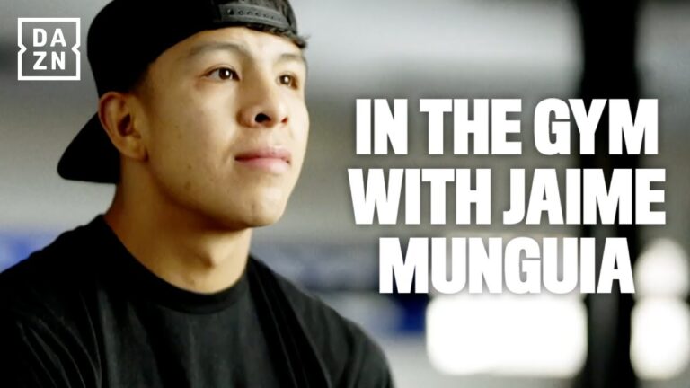 He has that extra DOG in him! In the gym with Jaime MunguÃ­a