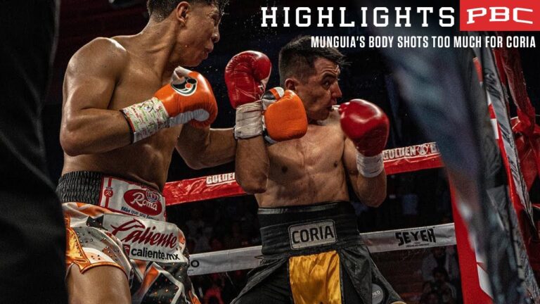 Munguia's body shots too much for Coria | #canelomunguia