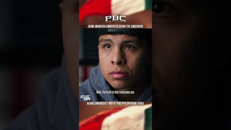 For Jaime Munguia, being the underdog is an opportunity for greatness #CaneloMunguia