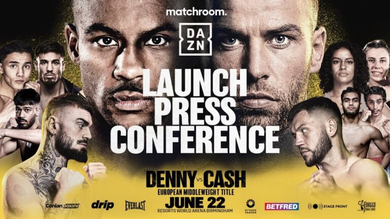 Tyler Denny Vs Felix Cash Plus Undercard Launch Press Conference