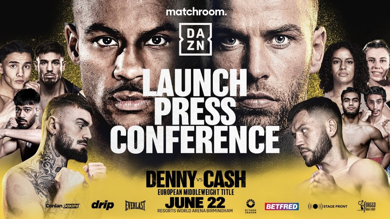 Tyler Denny Vs Felix Cash Plus Undercard Launch Press Conference