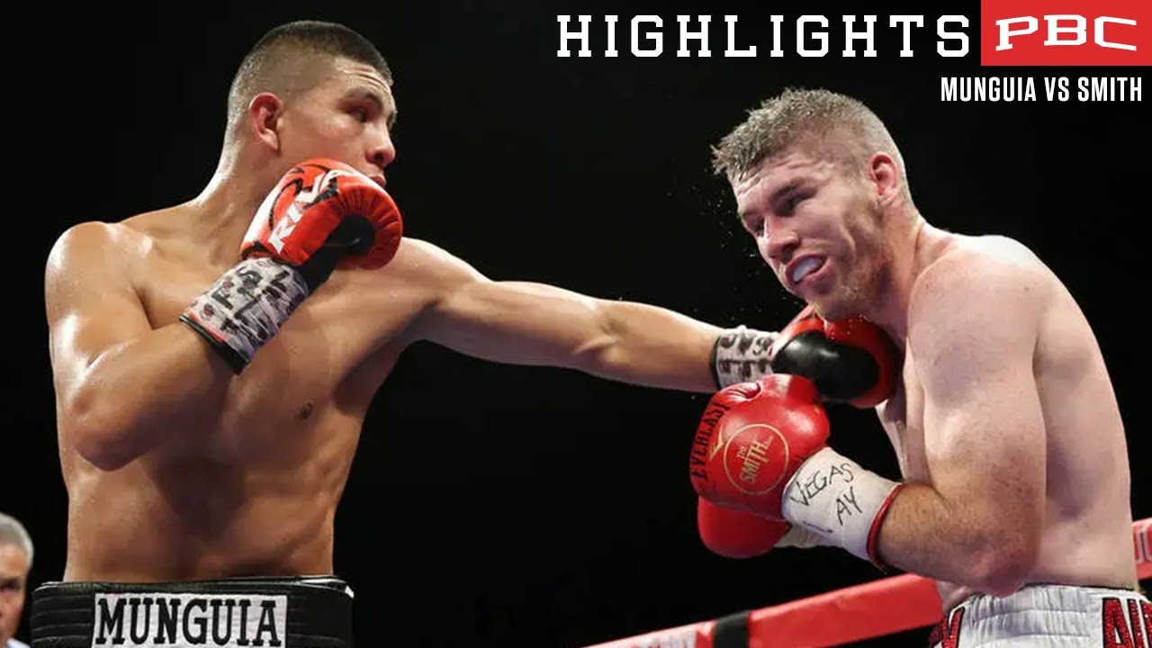 Munguia displays all his raw talent against Smith HIGHLIGHTS | #CaneloMunguia