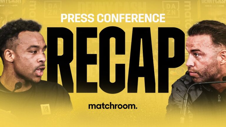 “I'll Knock You Spark Out, Stupid Jackass!” Felix Cash Vs Tyler Denny & Undercard Presser Highlights