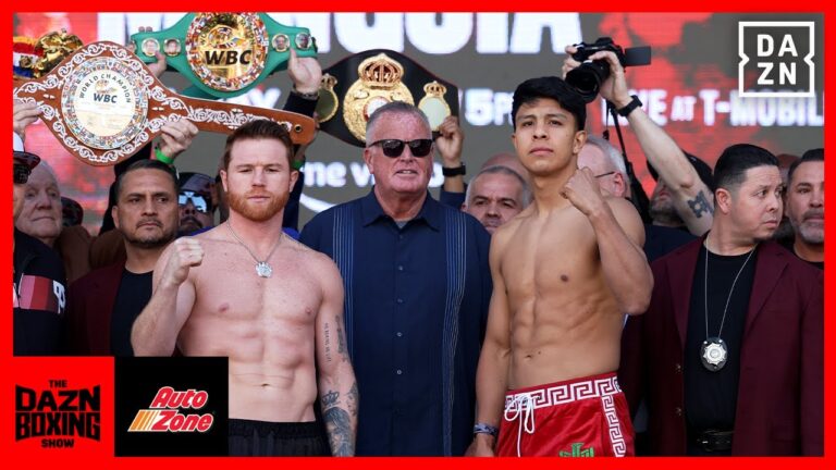 El Show de Boxeo en DAZN: El Pesaje de Canelo vs. Munguia