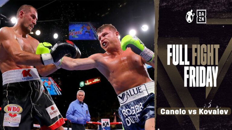 Full Fight | Canelo Alvarez vs Sergey Kovalev! Canelo Strives To Make History As 4 Division Champ!