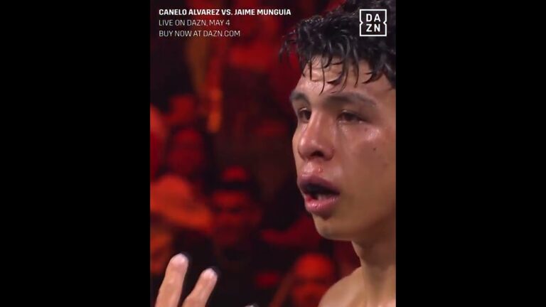 DOWN GOES MUNGUIA 💥