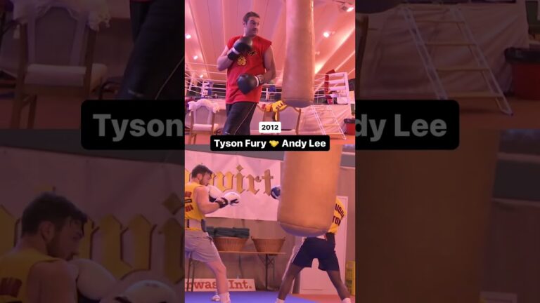 The bond between Tyson Fury & Andy Lee 💪