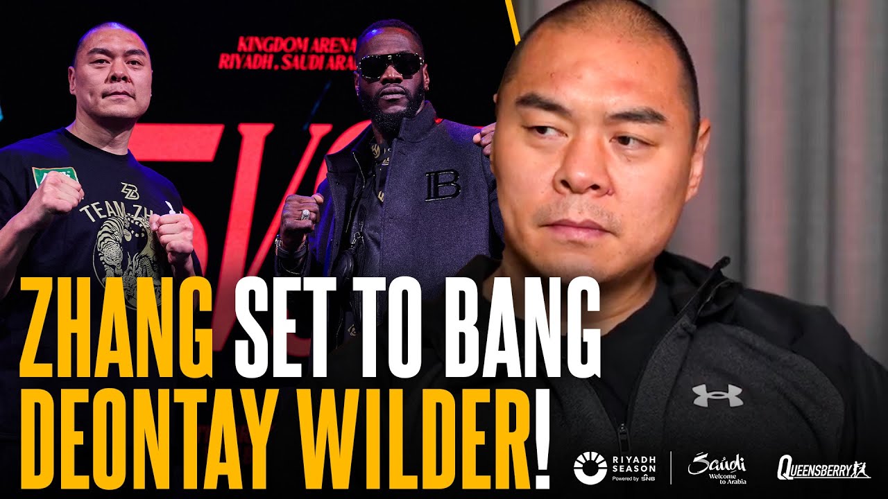 “Big Bang will bomb The Bomber!” Zhilei Zhang insists he will UNLEASH HELL & KO Deontay Wilder 💥