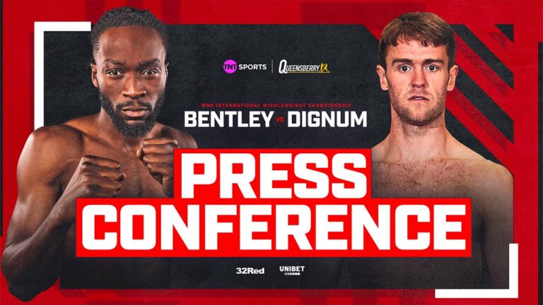 LIVE PRESS CONFERENCE! Denzel Bentley vs Danny Dignum | Nathaniel Collins, Ryan Garner & More