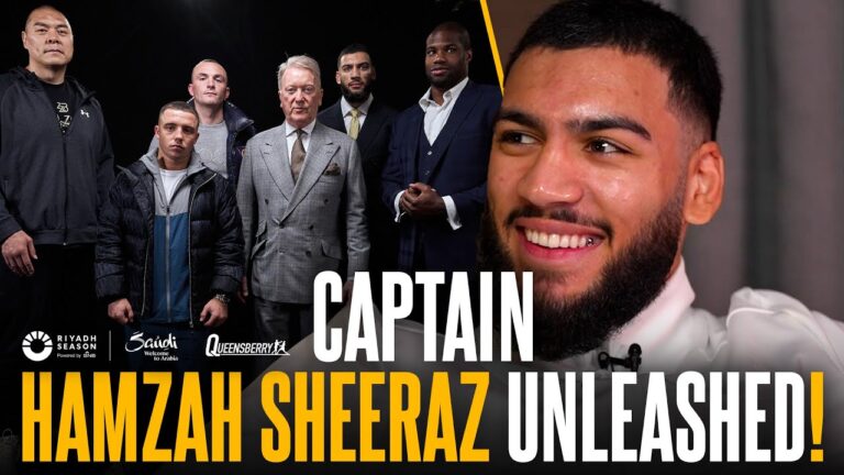 “F*** that we're all having it!” Hamzah Sheeraz promises 5-0 & reveals Ammo Williams dinner exchange