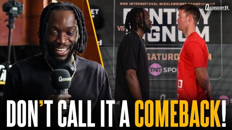 Don't call it a comeback! | Denzel Bentley doesn't overlook Dignum ahead of tough domestic clash