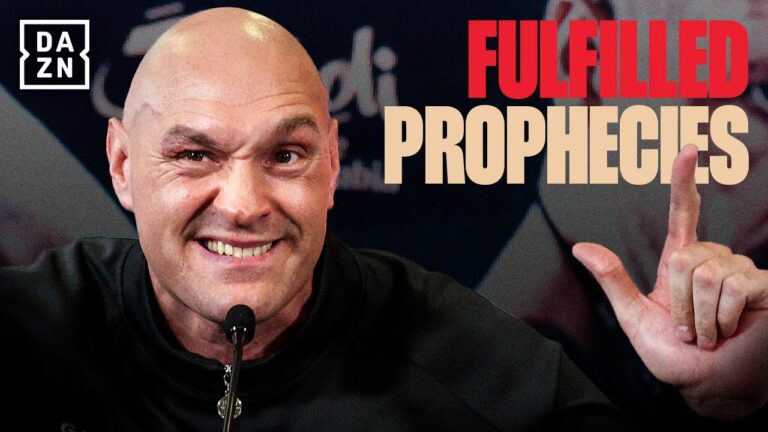 Tyson Fury's Remarkable Journey From Rock Bottom To An Undisputed Heavyweight World Title Fight