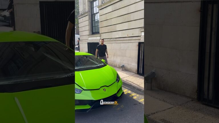 Talk about pulling up to York Hall in style 🔥