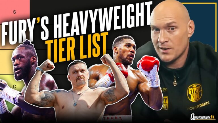 Tyson Fury Dosser Tier List | Anthony Joshua, Oleksandr Usyk, Deontay Wilder & other fighters ranked
