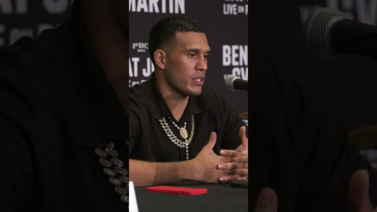 David Benavidez on Why He's Moving Up to 175