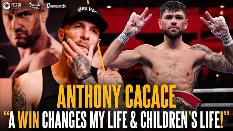“A win changes my life & children's life!” Anthony Cacace revels in historic chance against Cordina