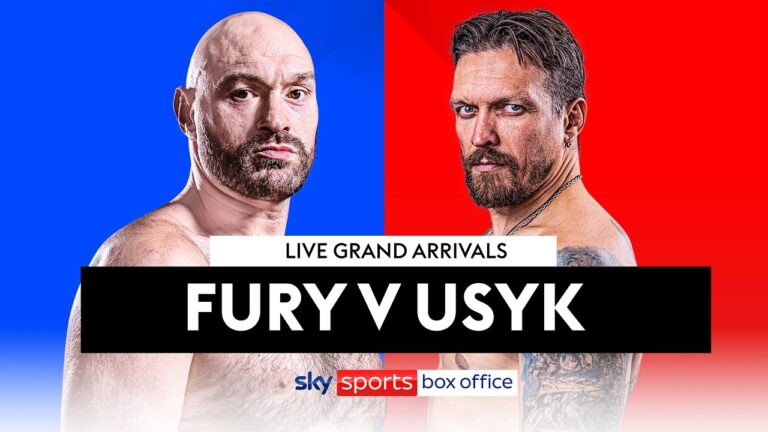TYSON FURY VS OLEKSANDR USYK! | Live Grand Arrivals 🥊
