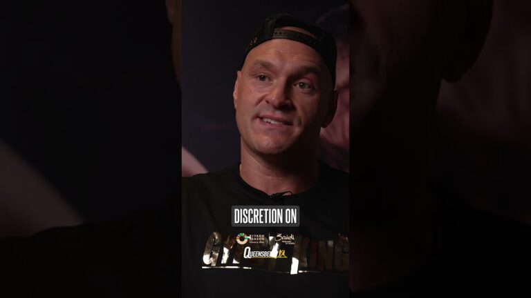 Will this be the Gypsy Kingâ€™s game plan for Usyk? 💥👀