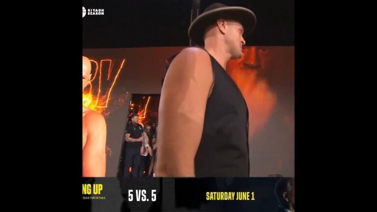 Oleksandr Usyk Calls Tyson Fury 'Skinny' At Grand Arrivals Event 👀